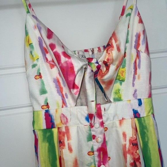 Aura Multi Color Sleeveless Dress Size Small Like new - Picture 3 of 6